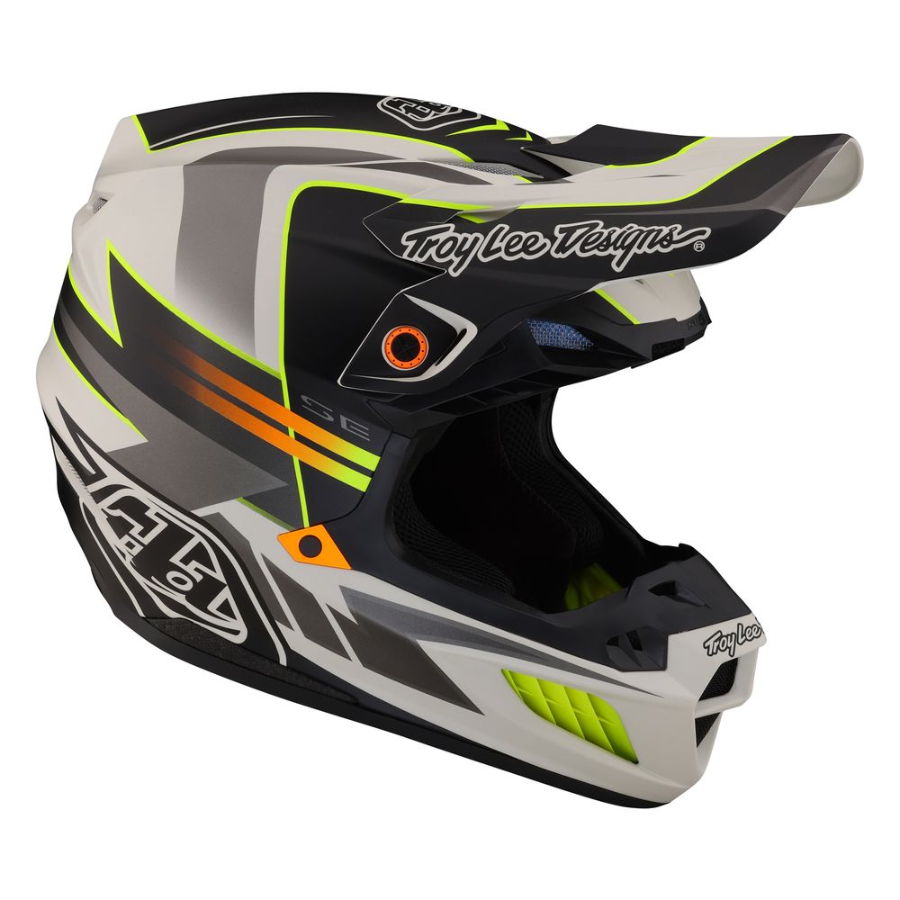Motorcycle Helmet SE5 COMPOSITE SABER in composite fibers with MIPS Integra technology Troy Lee Designs