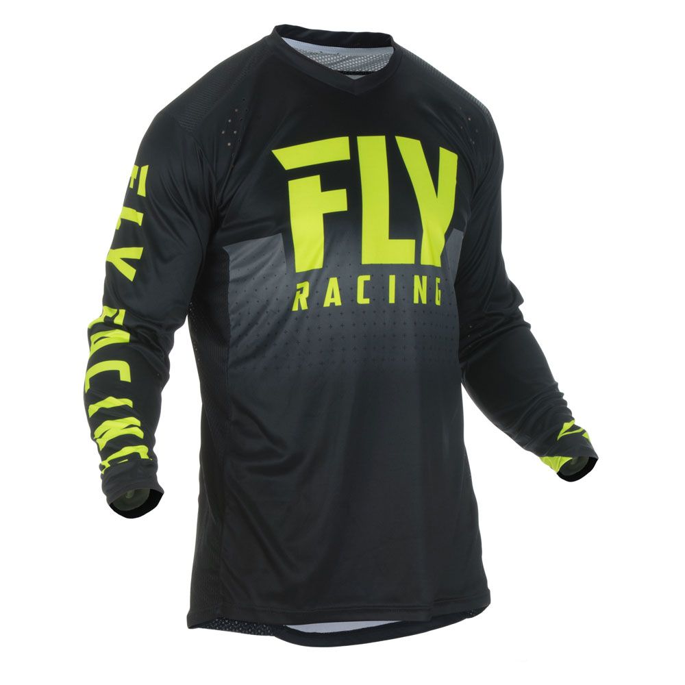 Cross Lite Black/Fluo Jersey Tg.Xl - Grafite Offroad
