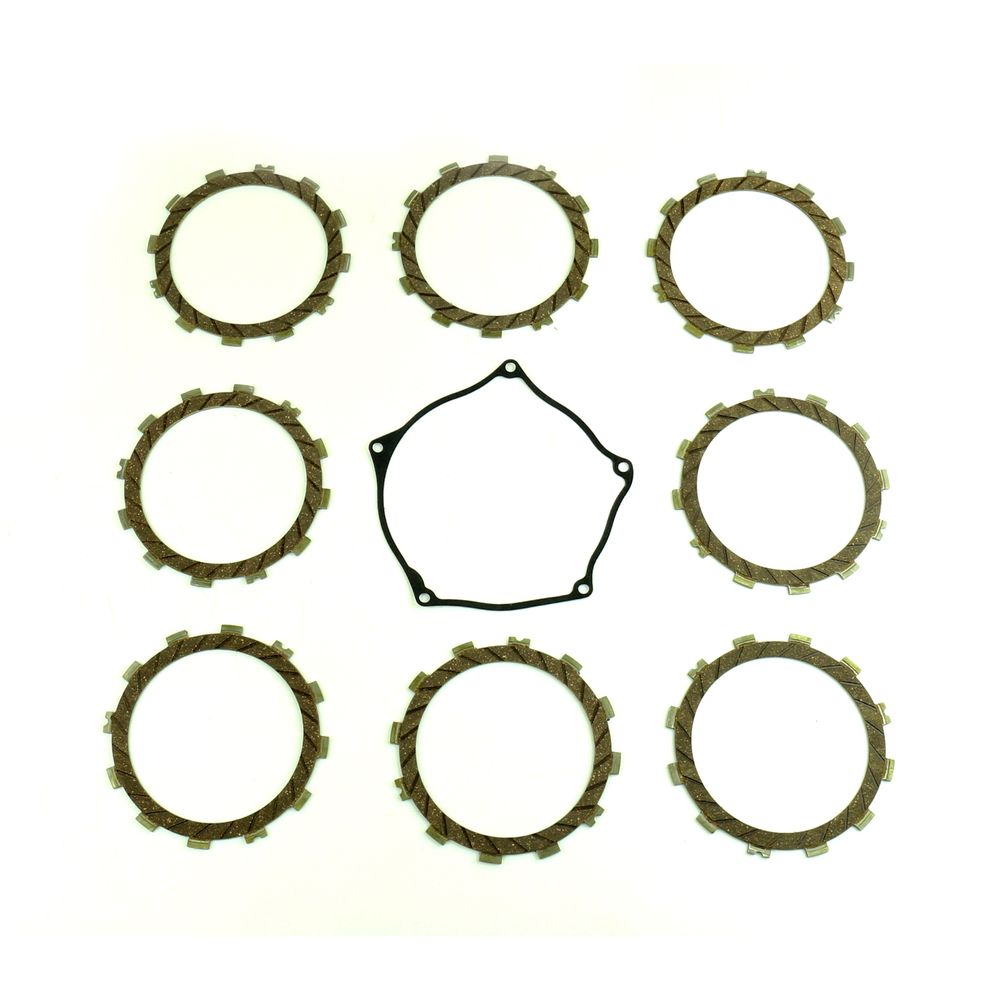 Friction Plates Kit with Clutch Cover Gasket - Grafite Offroad