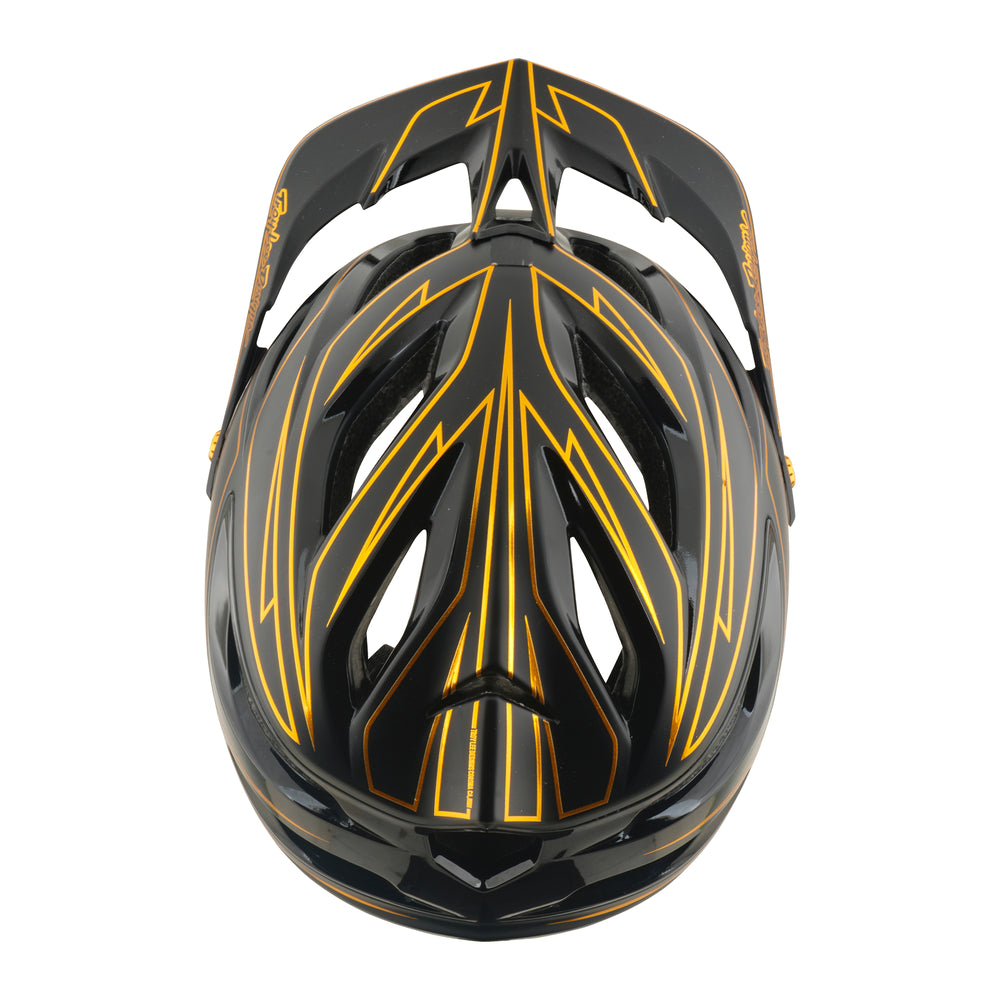 Helmet A3 - Pinstripe - Black - XL/XXL Troy Lee Designs - Grafite Offroad