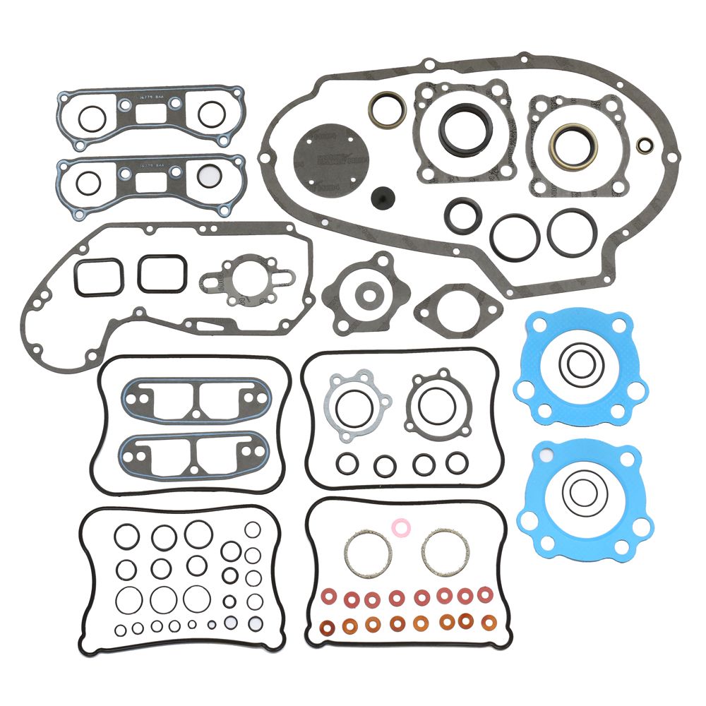 Complete Gasket Kit (oil seals included) Sportster Evolution 883 86-90 - Grafite Offroad
