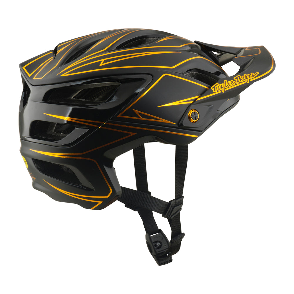 Helmet A3 - Pinstripe - Black - XL/XXL Troy Lee Designs - Grafite Offroad