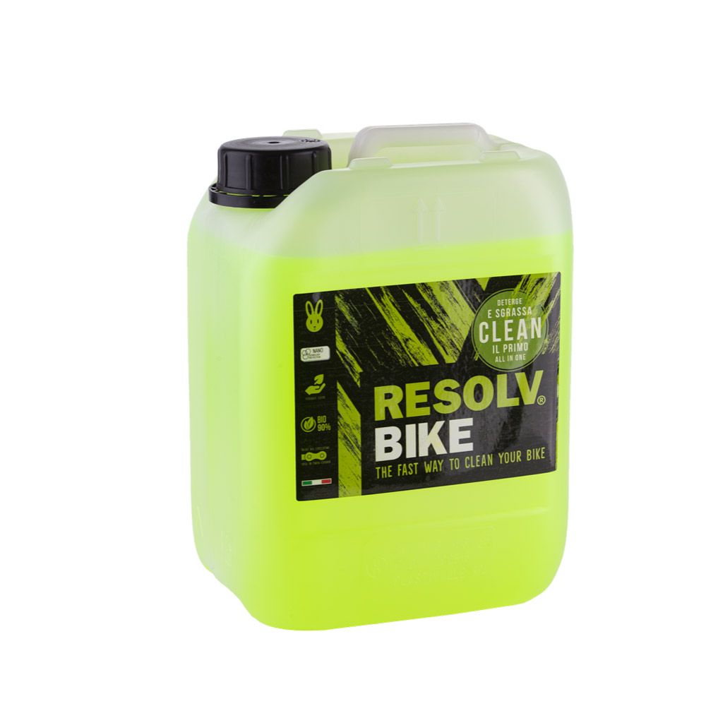 Resolvbike Clean Detergent for Cleaning Bike and Motorcycle - 5 Lt - Grafite Offroad