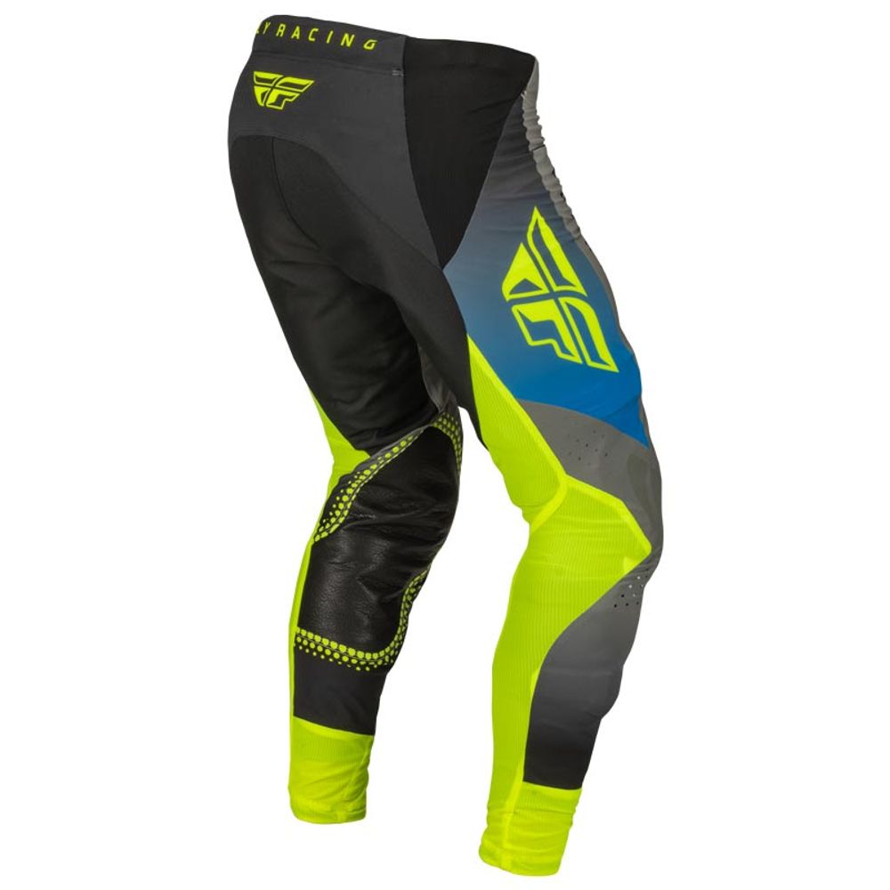 Trousers Lite Grey/Blue/Fluo Tg 34 - Grafite Offroad
