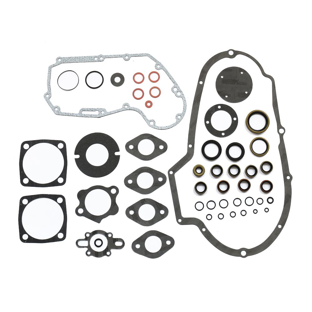 Complete Gasket Kit (oil seals included) Sportster XR1000 83-84 - Grafite Offroad