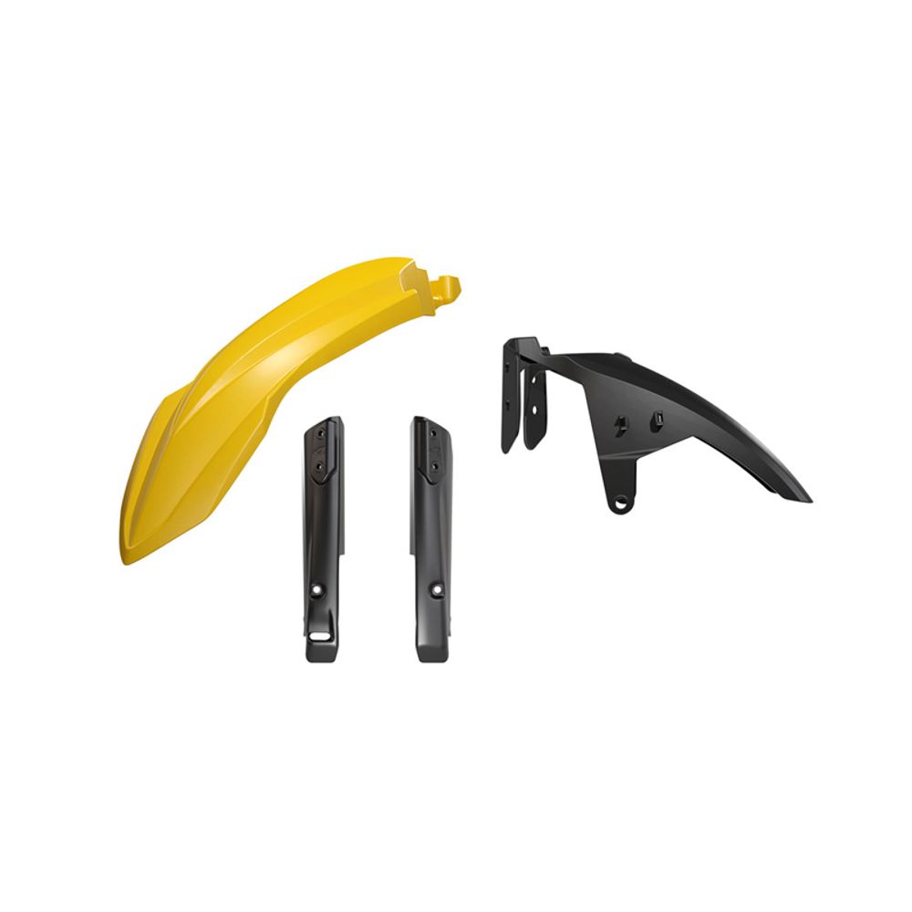 Kit Parafanghi (Alto E Basso) + Parasteli Yamaha T7 Giallo