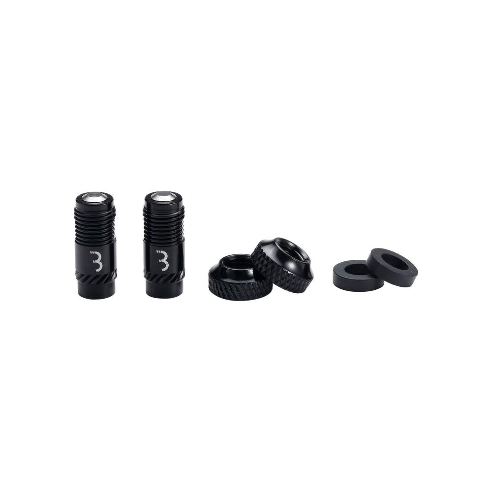 Valve Caps Corecap 2 Pcs Bti-165 | Black - Grafite Offroad