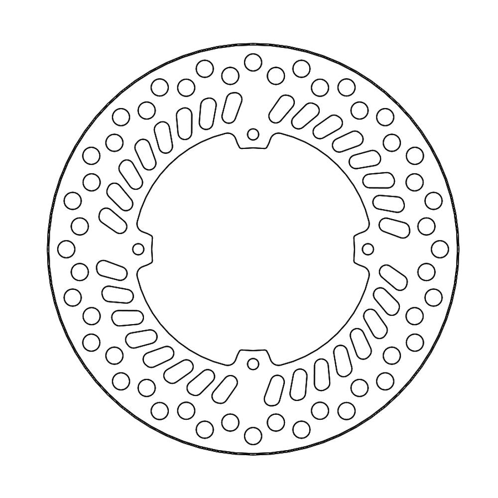 Brake Disc Off-road Vintage - Front - Honda: Cr125/250/500 (1992-1994) - Grafite Offroad