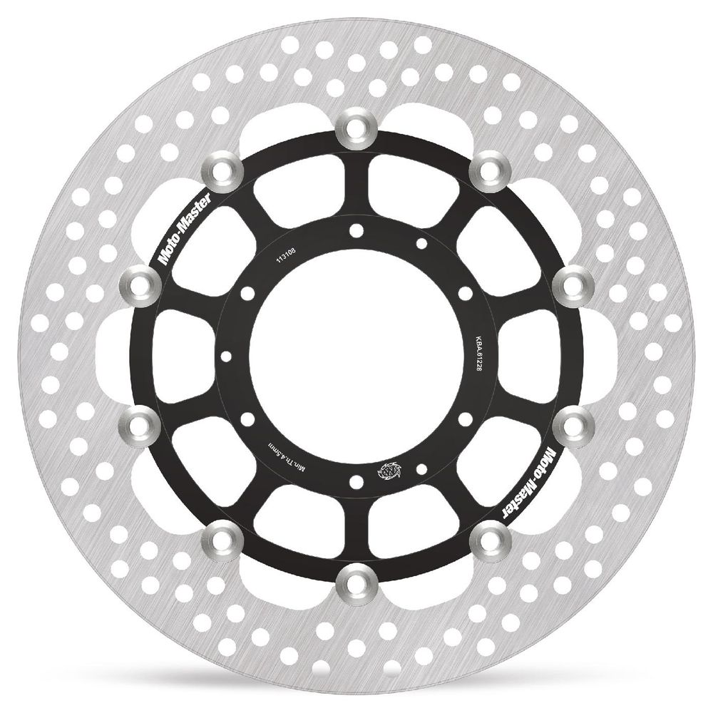 Brake Disc Road Halo - Floating - Front - Honda: Cbr600f/sport, Cb900 Hornet - Grafite Offroad