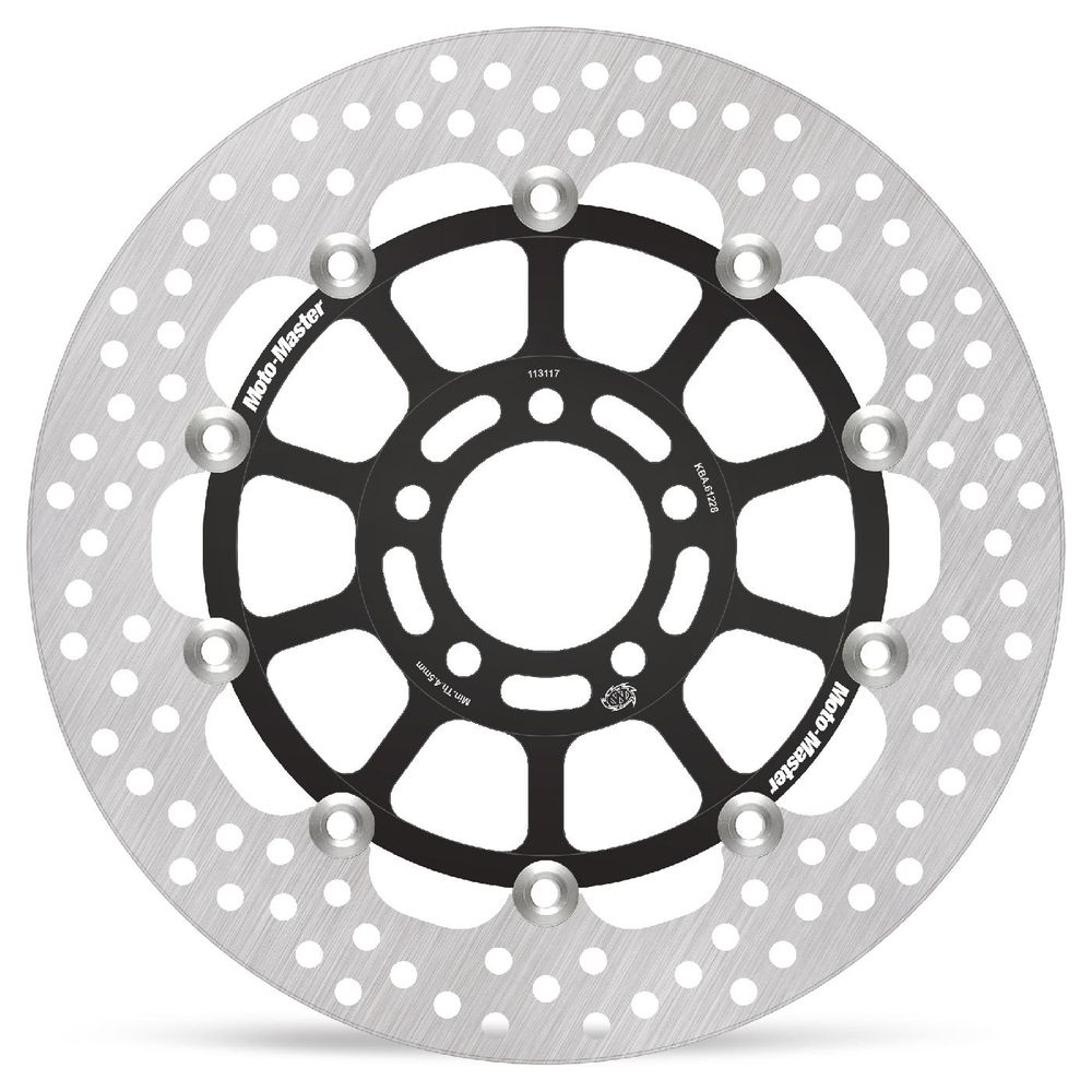 Brake Disc Road Halo - Floating - Front - Kawasaki: Zx-6r, Zr, Zzr, Gpz 1100 - Grafite Offroad