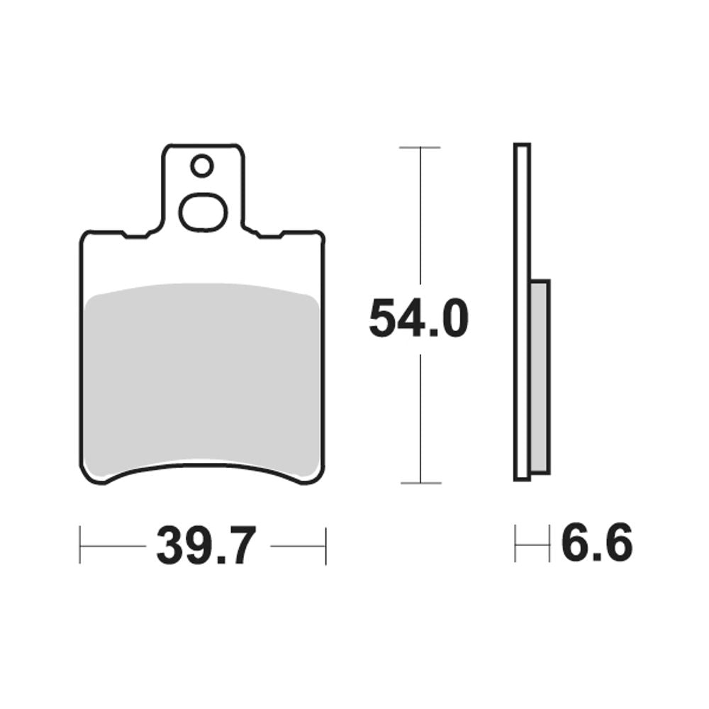 Scooter Brake Pads | Organic Standard | Front and Rear - Ecer90