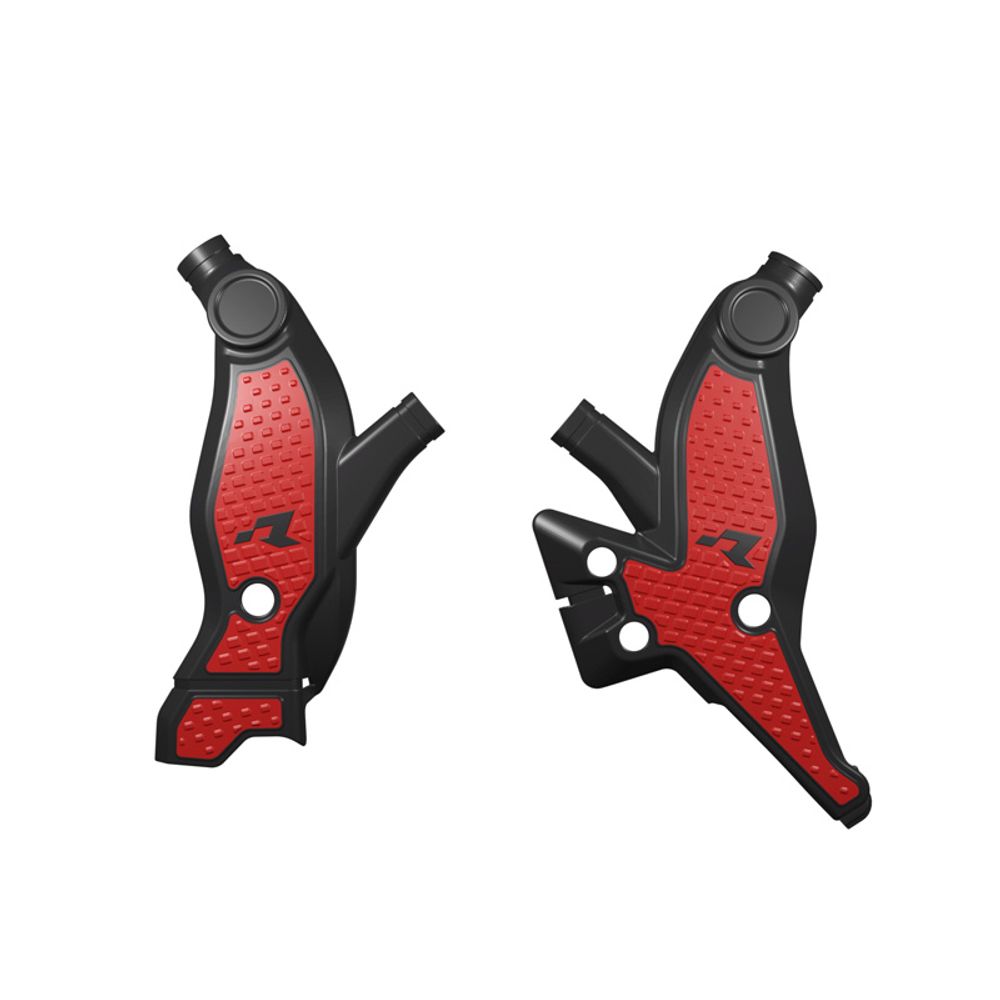 Frame Protectors Yamaha T7 Black-red