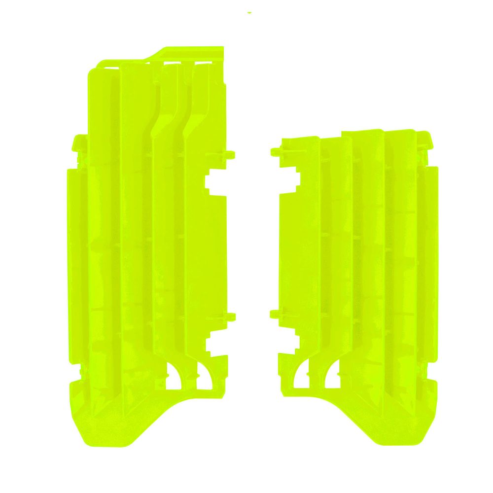 Radiator Louvers Sx-dx Neon Yellow Replica Suzuki - Grafite Offroad