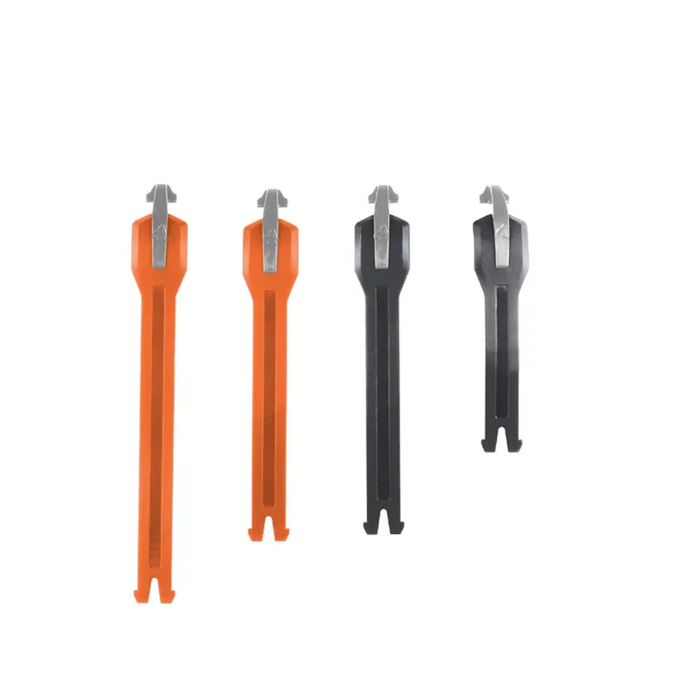 Cinturino Ricambio Per Stivali 5.5 | Arancione 2 + Grigio Scuro 2-PZ | Leatt