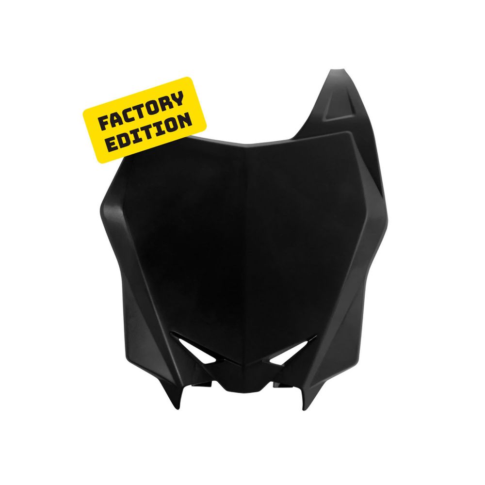 Front Number Plate Black Replica Suzuki - Grafite Offroad