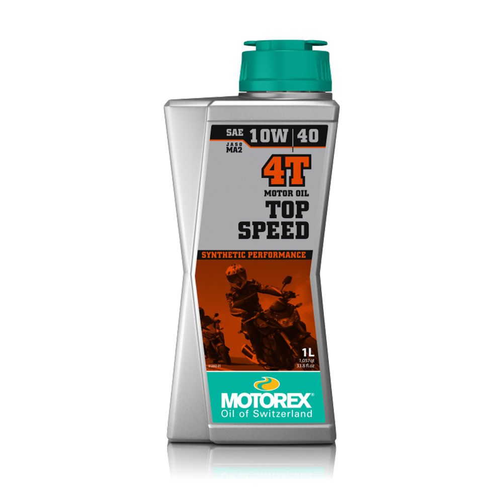 Top Speed 4t 10w/40 Jaso Ma 2 Bottle 1 Ltr - Packaging 10 Pz - - Grafite Offroad