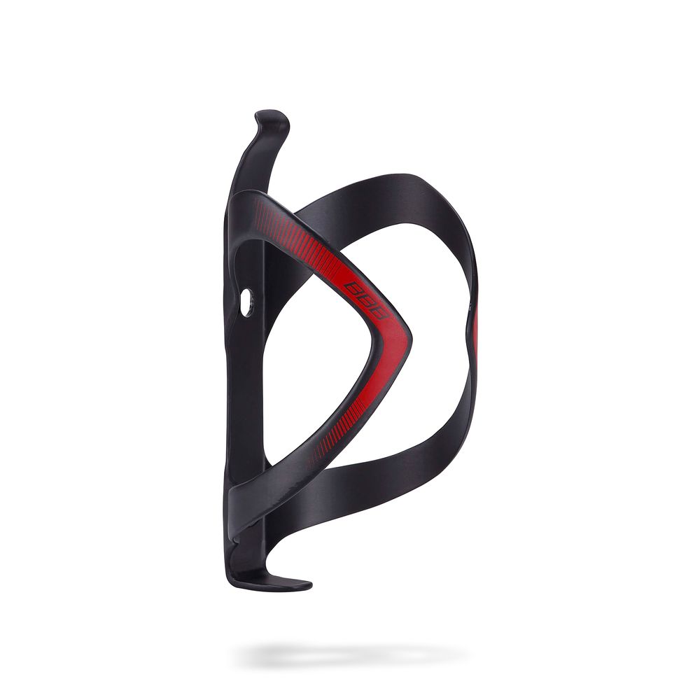 Bottle Cage Fibercage | Matt Black-red - Grafite Offroad