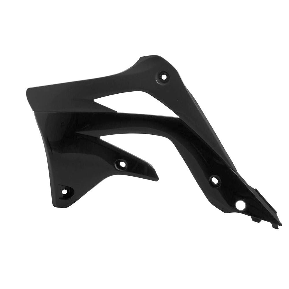 Radiator Scoops Black Replica Kawasaki - Grafite Offroad