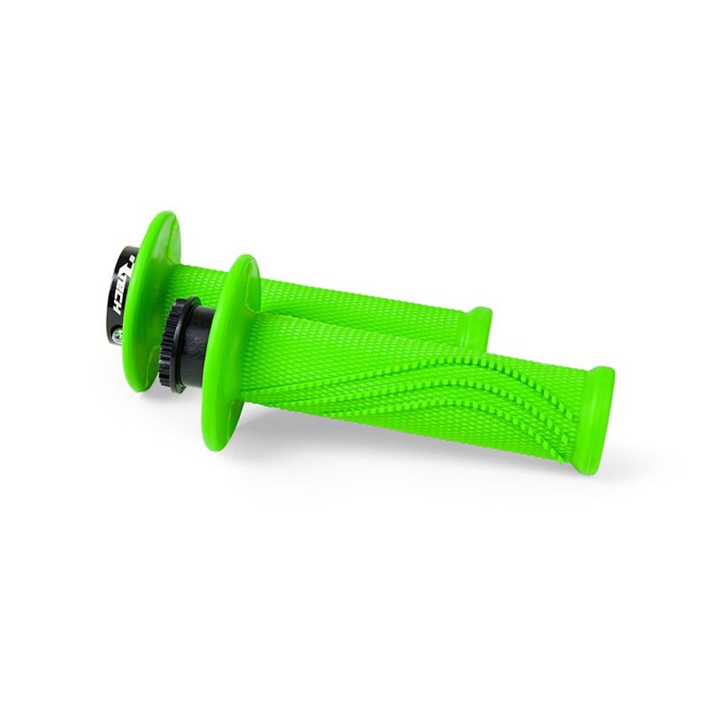 R20 Lock-on Grips Wave Neon Green Universal Excluded Beta - Grafite Offroad