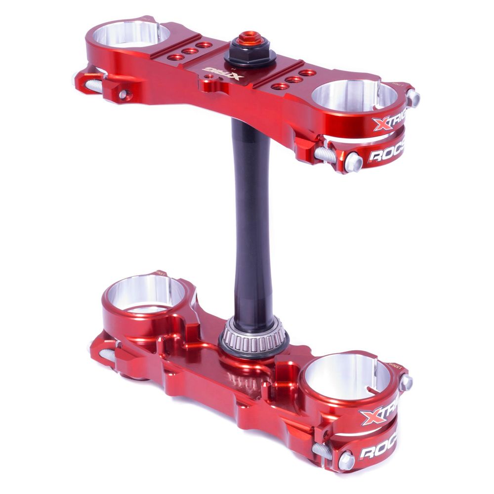 Triple Clamp Xtrig Rocs M12 Upper-lower Axle Bushing Yamaha Yz250f Yz450f Offset Supermoto - Grafite Offroad