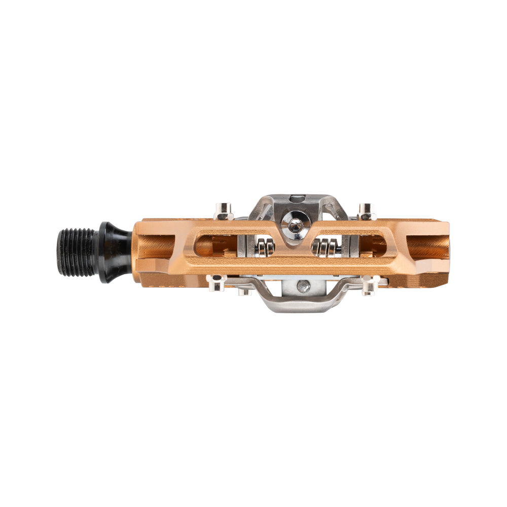 Gravity 6.0 Clip-in Pedals | Bronze | 110x88mm - Grafite Offroad