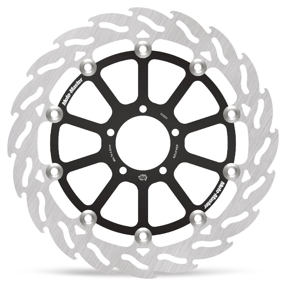Brake Disc Road Flame - Floating - Front Right - Ktm: Superduke 1290 - Grafite Offroad