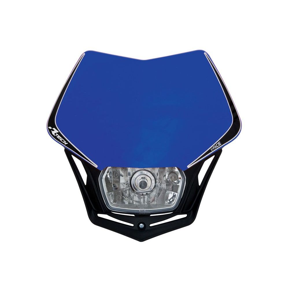 V-face Headlight Yzf Blue-black Universal - Grafite Offroad