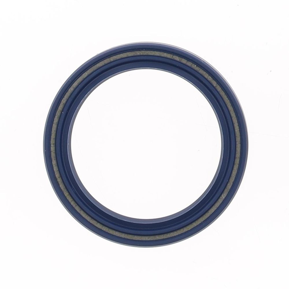 Oil Seal with Rubber Exterior 42x55x8 mm in FKM with one Seal-lip, one Dust Lip and Spring - Grafite Offroad