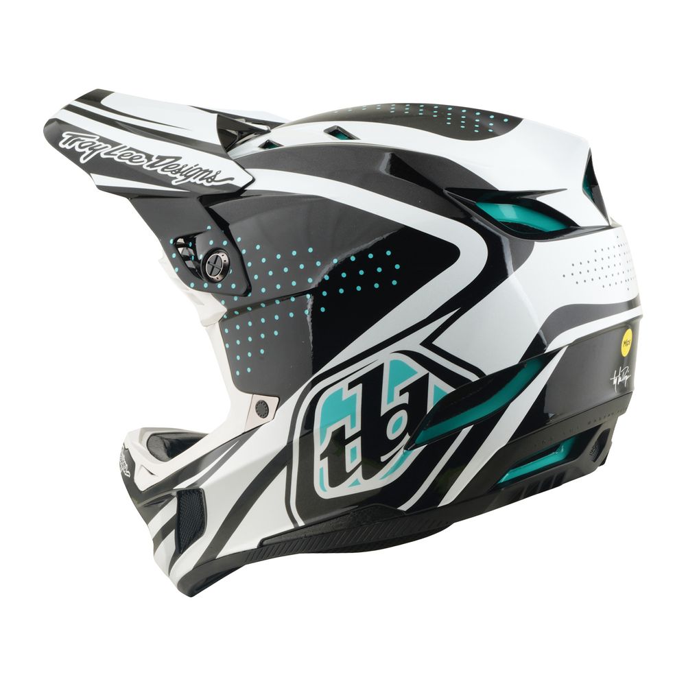 D4 Polyacrylite Moto Helmet Troy Lee Designs