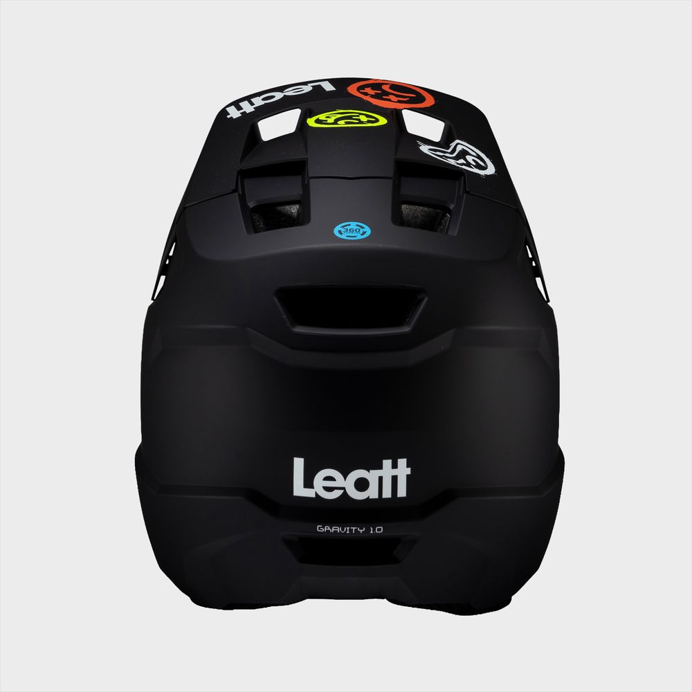 MTB Gravity 1.0 Jr Helmet Leatt - Grafite Offroad
