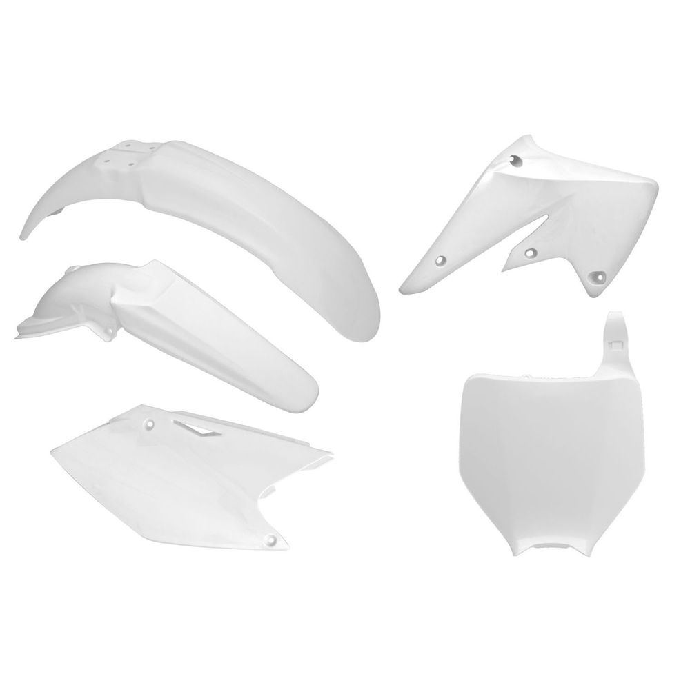 Plastics Kit 5 Pcs White Replica Kawasaki - Grafite Offroad