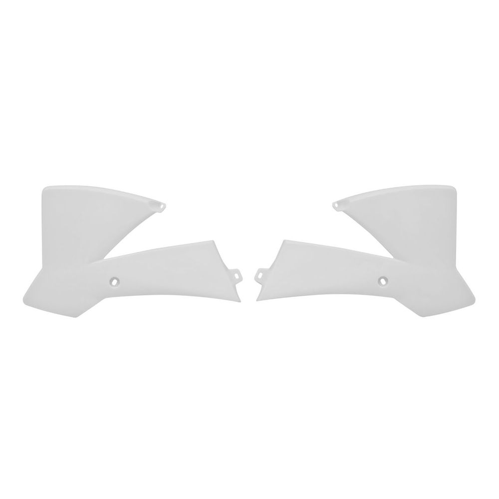 Radiator Scoops White Replica Ktm - Grafite Offroad