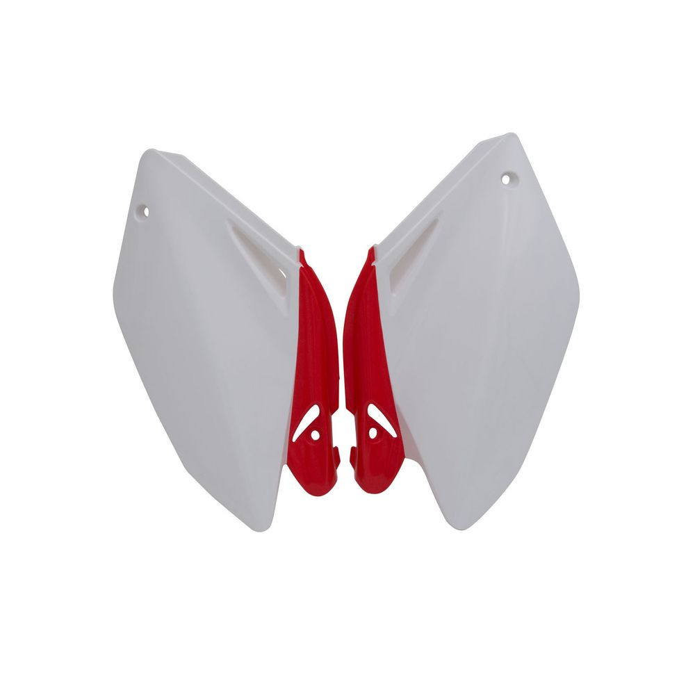 Side Panels Crf White-red Replica Honda - Grafite Offroad