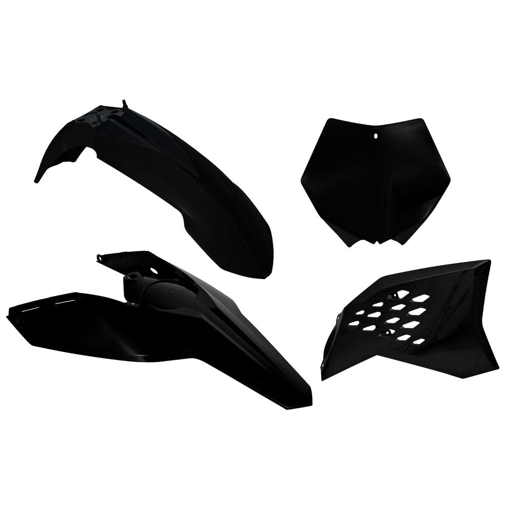 Plastics Kit 4 Pcs Black Replica Ktm - Grafite Offroad