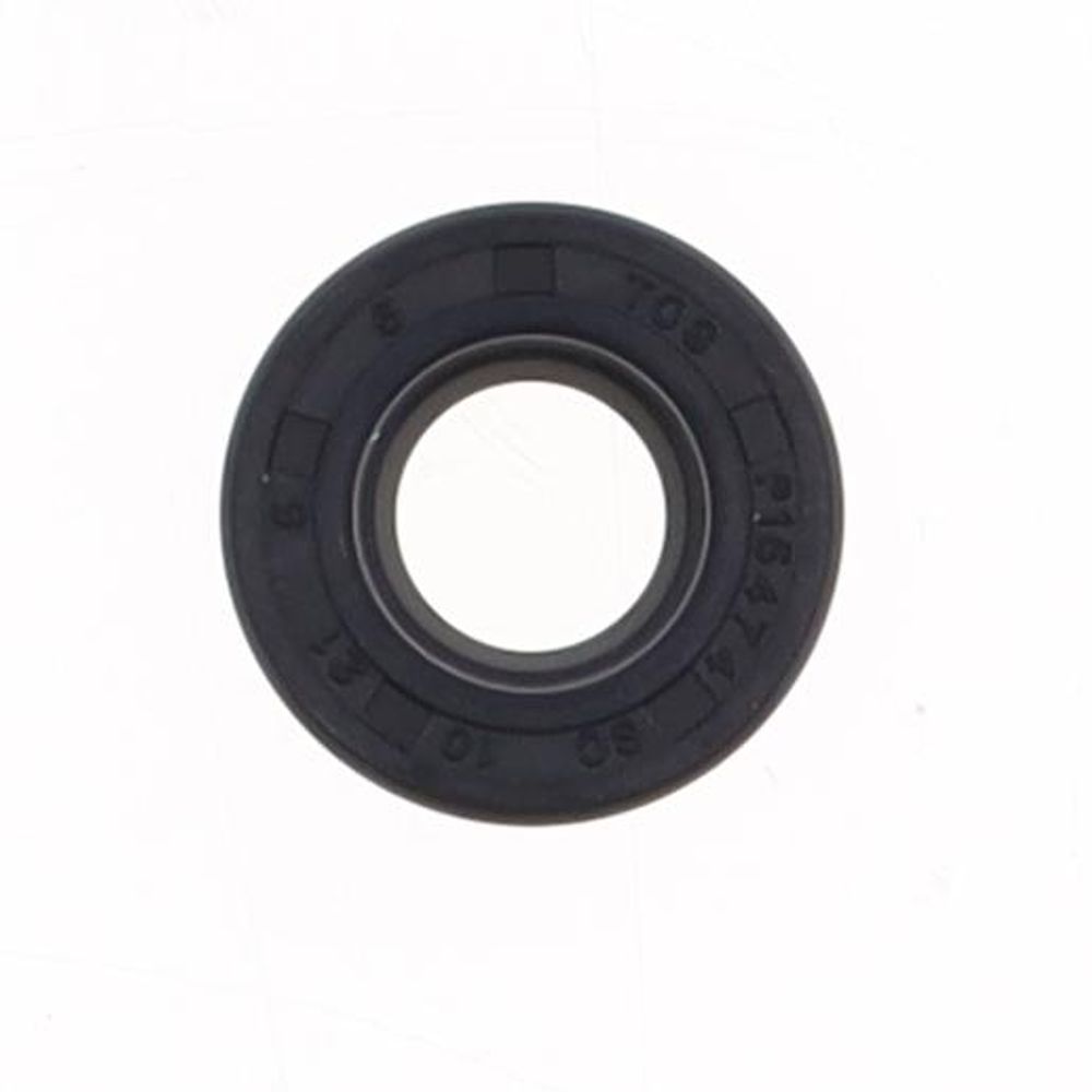 Oil Seal with Rubber Exterior 10x21x5 mm in NBR with one Seal-lip and Spring - Grafite Offroad