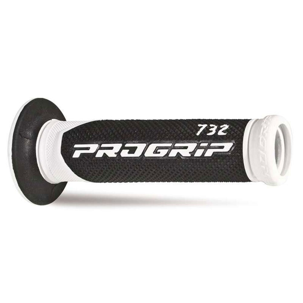 Grips Progrip 788 Mm 22/25 - Double Density - White/black - Closed End