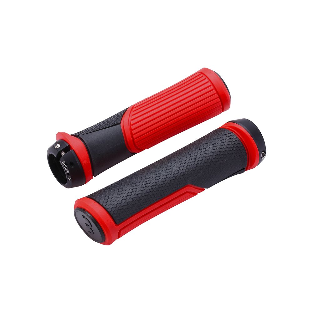 Bike Grips Cobra | 142mm | Black-red - Grafite Offroad