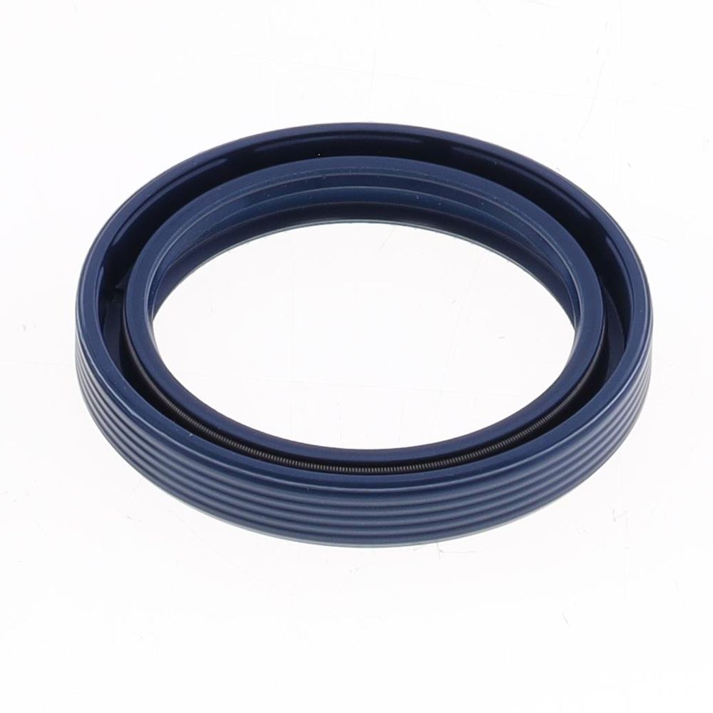 Oil Seal with Rubber Exterior 42x55x8 mm in FKM with one Seal-lip, one Dust Lip and Spring - Grafite Offroad