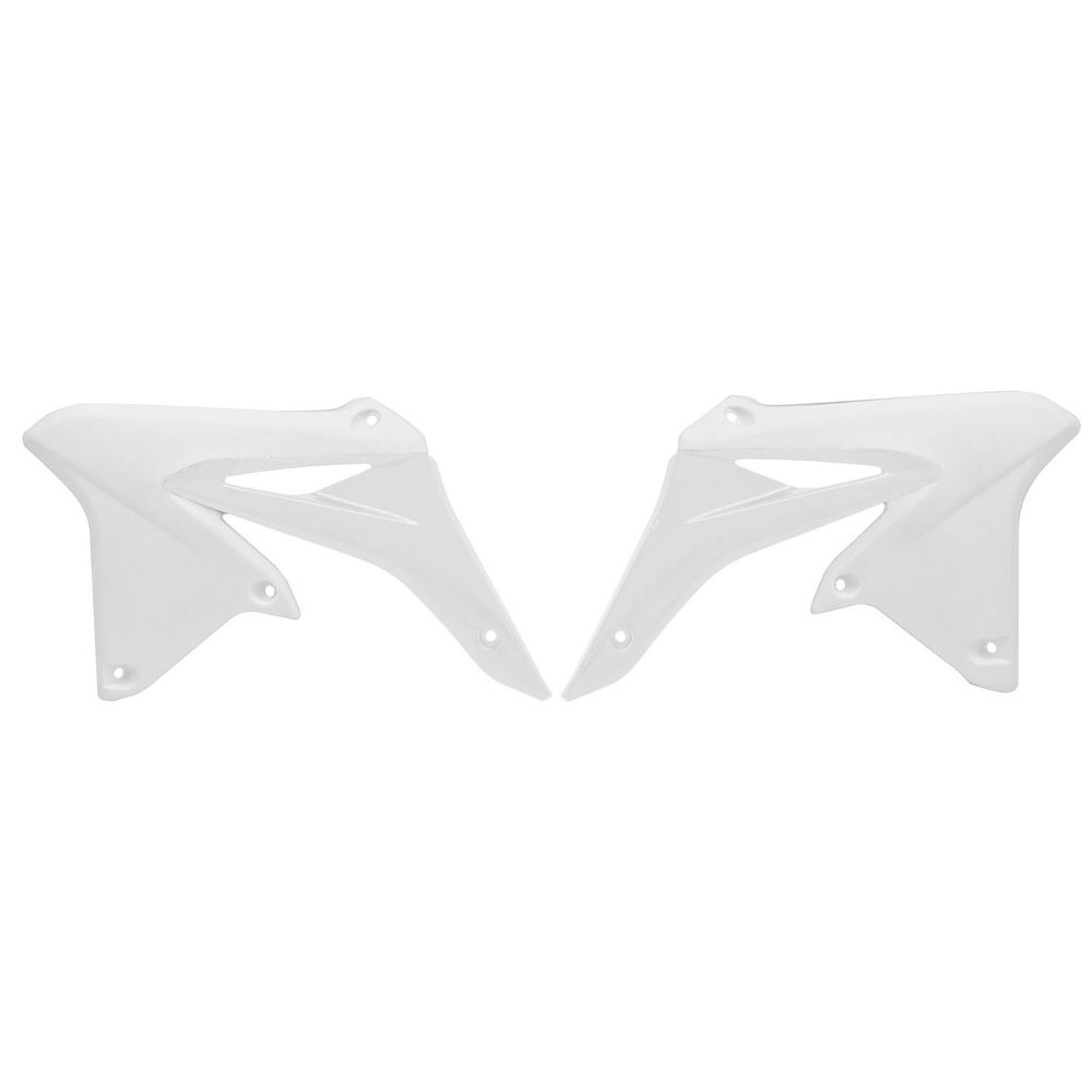 Radiator Scoops White Replica Suzuki - Grafite Offroad