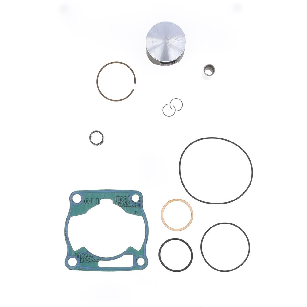 Top End Piston Kit: Cast 2-Stroke Piston Ø 47,5 mm + Top End Gasket Kit - Grafite Offroad