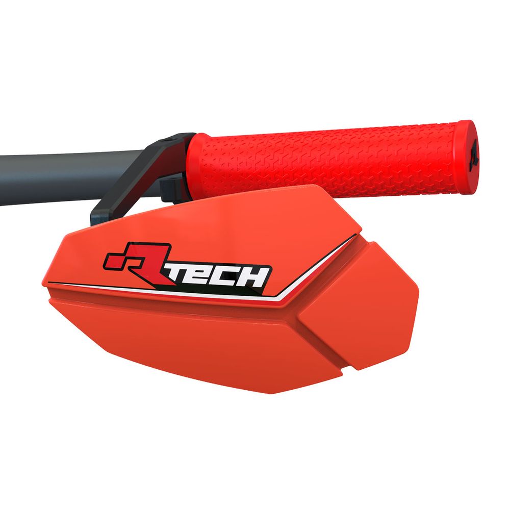 R20 Bike Handguards W/mounting Kit Neon Orange - Grafite Offroad