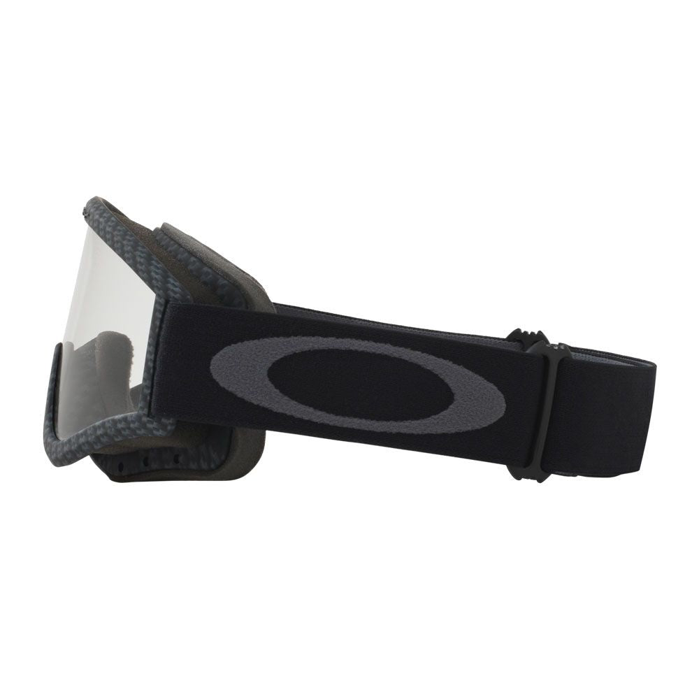 Maschera L-FRAME MX - Lente Trasparente - Fascia Carbon Fiber