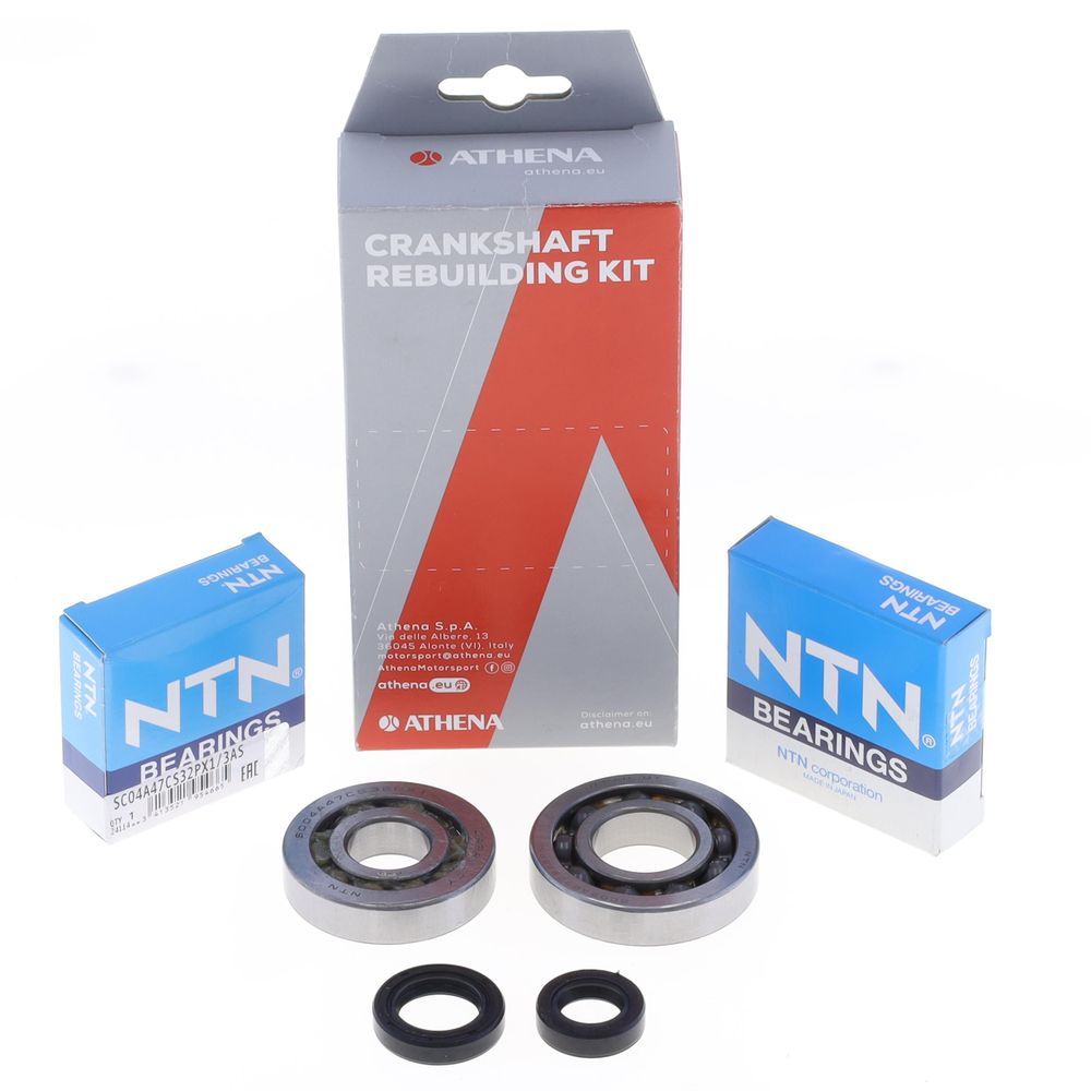 Crankshaft Rebuilding Kit: Bearing and Oil Seal Kit - Grafite Offroad