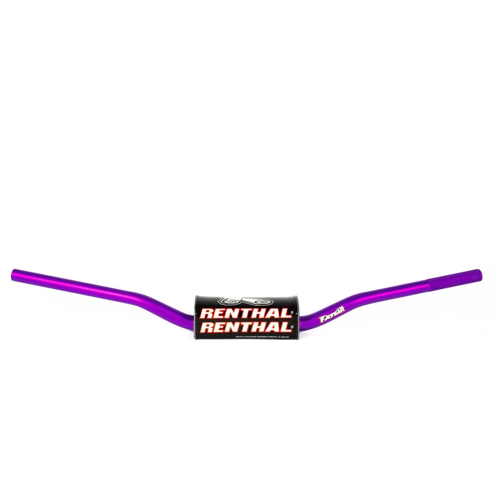 Renthal Handlebar | Fatbar | 821 Mcgrath - Ktm Sx125-450 2016+ - Suzuki 2018+ | Purple - Grafite Offroad