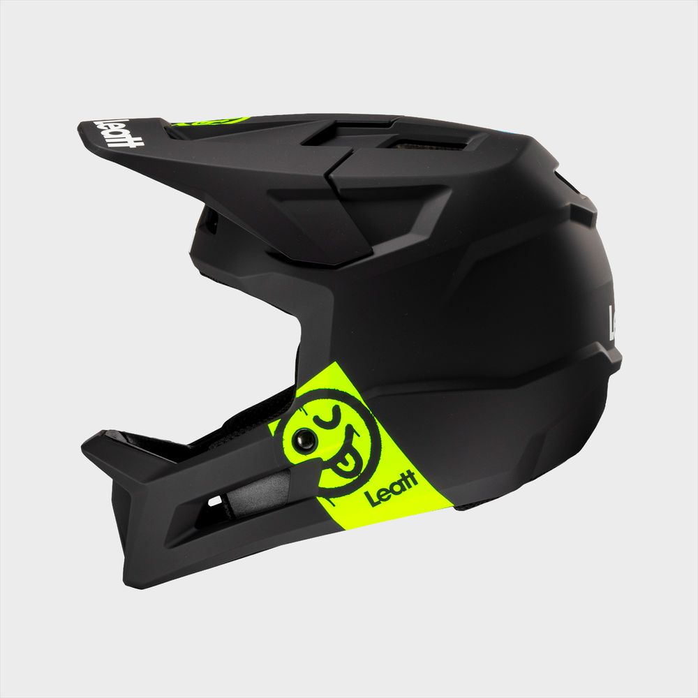 MTB Gravity 1.0 Jr Helmet Leatt - Grafite Offroad