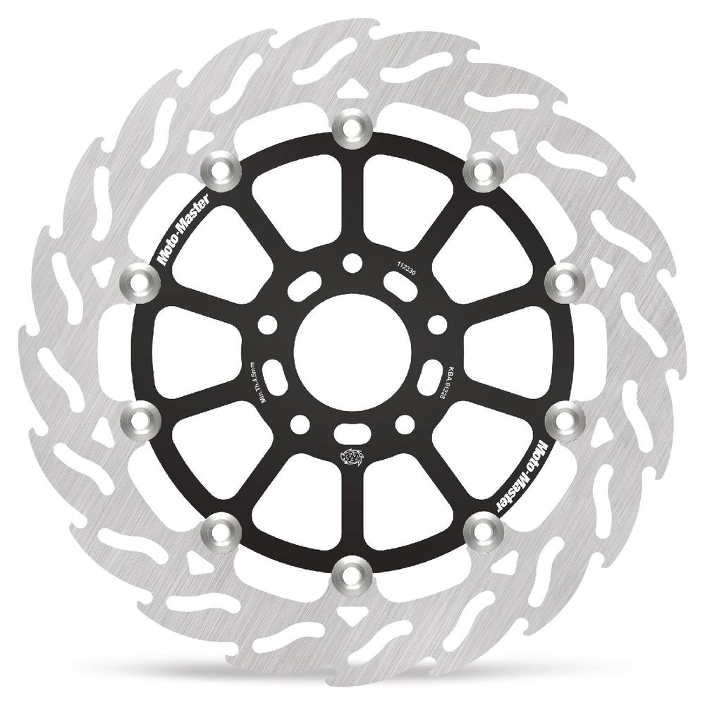 Brake Disc Road Flame - Floating - Front Left - Ktm: 790 Duke - Grafite Offroad
