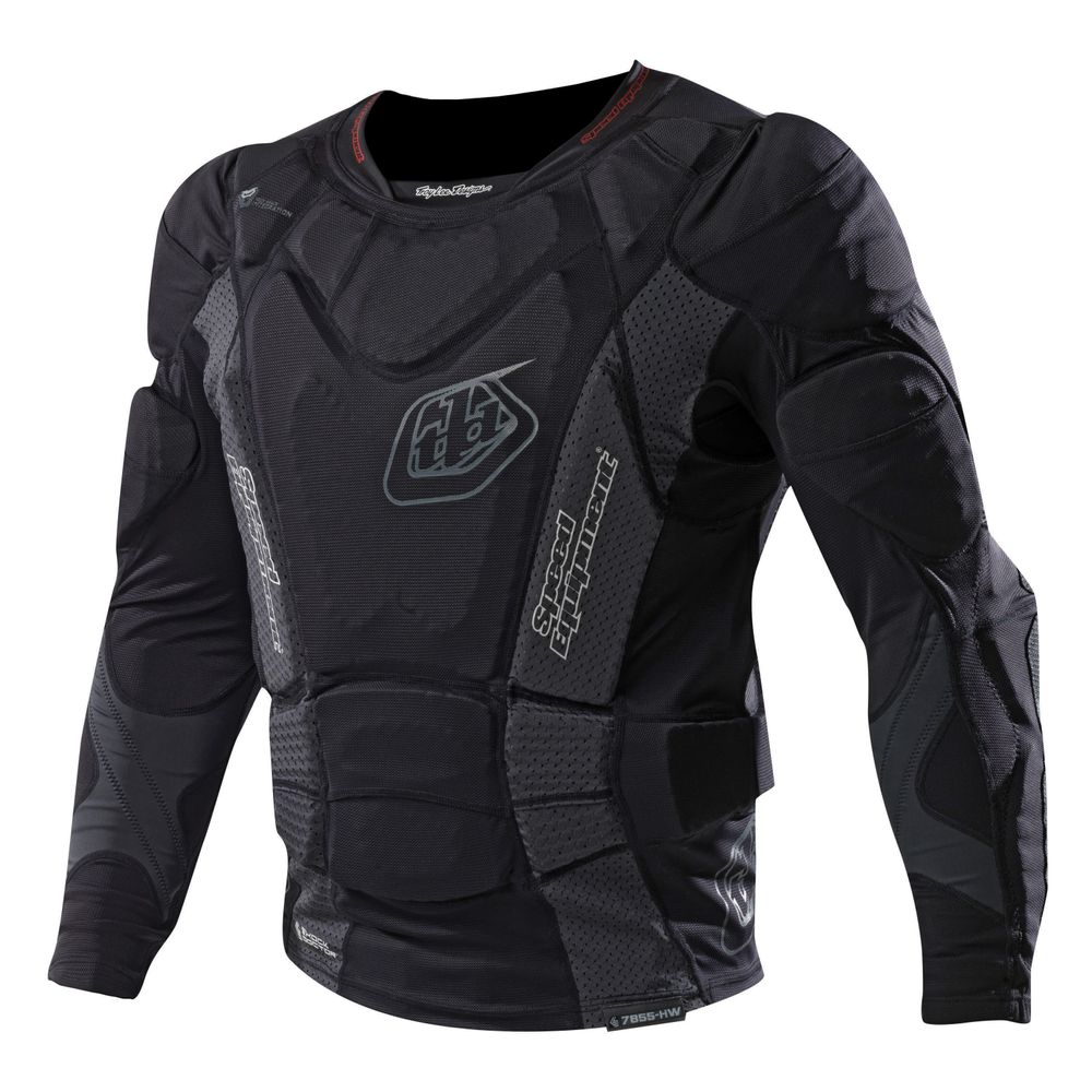 UPL7855 Hw Ls protective shirt with removable pads Troy Lee Designs