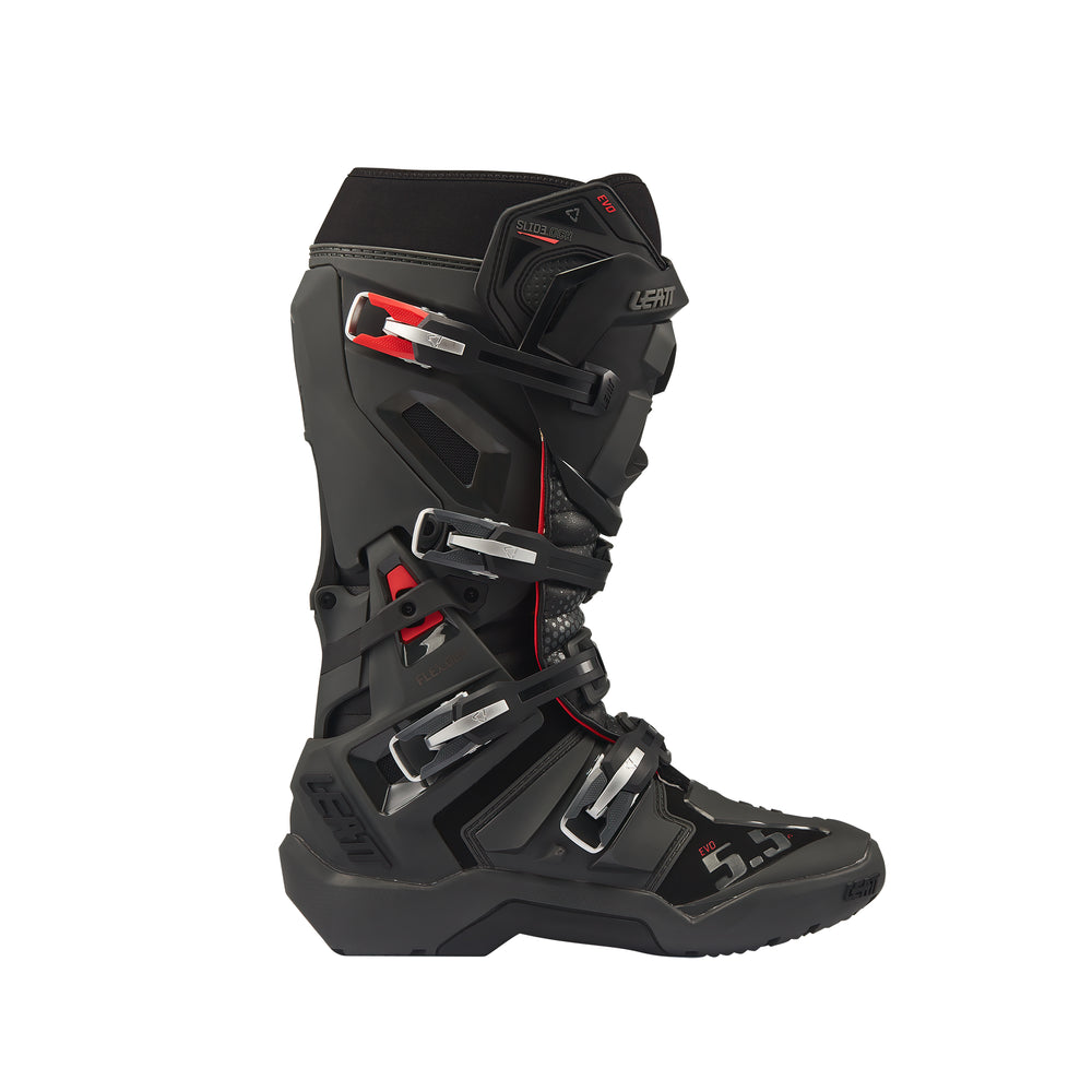 Boot Moto 5.5 FlexLock Enduro Evo Leatt - Grafite Offroad