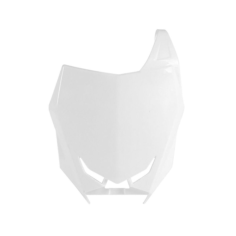 Front Number Plate White Replica Suzuki - Grafite Offroad