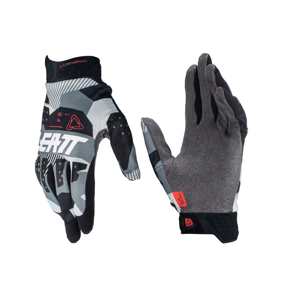 Moto 2.5 WindBlock Gloves Leatt - Grafite Offroad